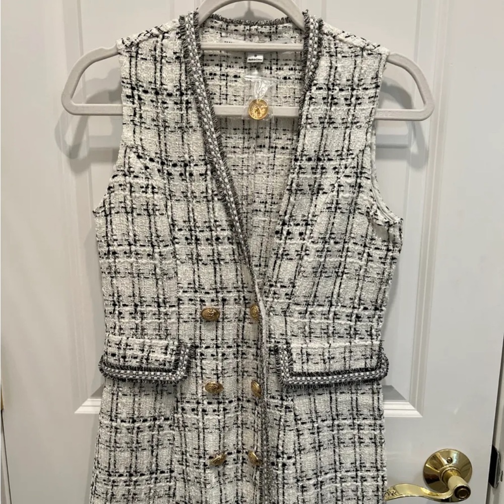 These three boutique blazer dress